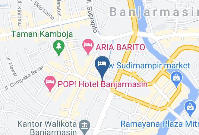 Banjarmasin - Guest House Samudera Maps