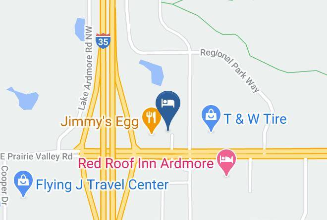 Carter - Guest Inn Ardmore Maps