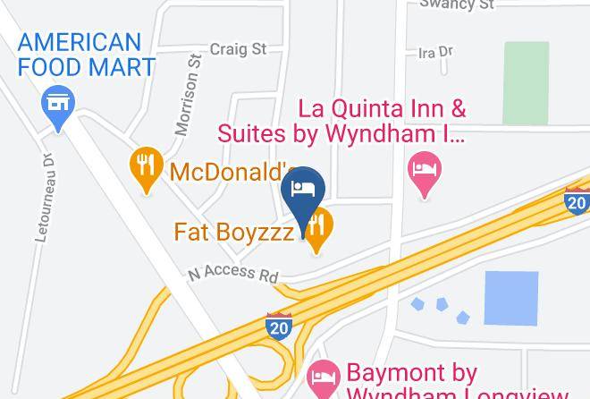 Gregg - Guest Inn Longview Maps