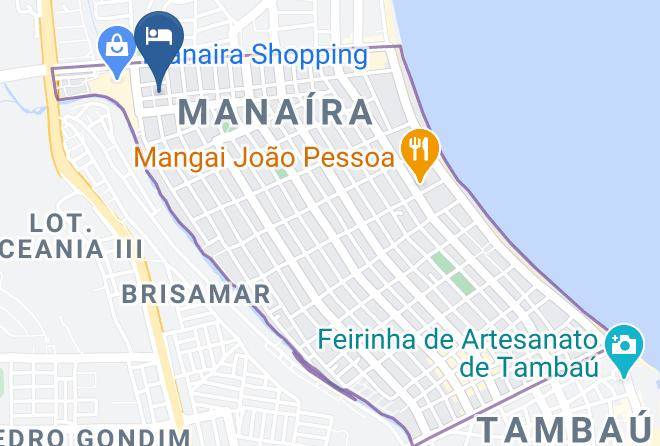 Joao Pessoa - Guest Manaira Shopping Maps