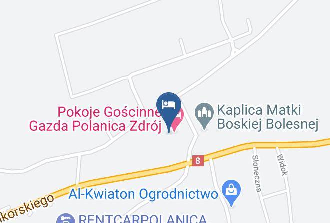 Klodzki - Pokoje Goscinne Gazda Maps