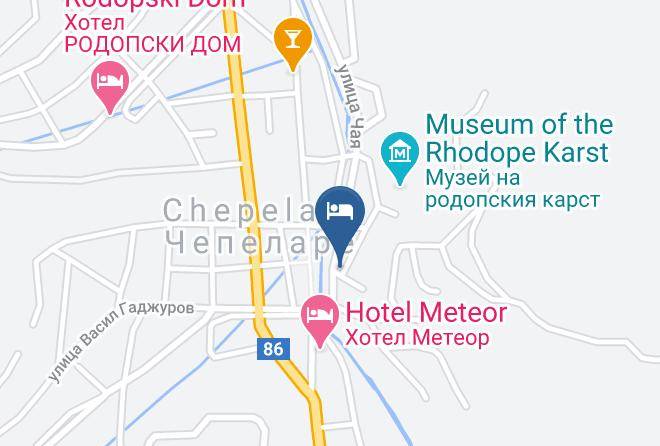 Chepelare - Guest Rooms Metaksinovi Maps