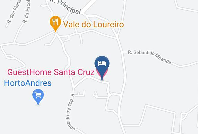 Torres Vedras - Guesthome Santa Cruz Maps