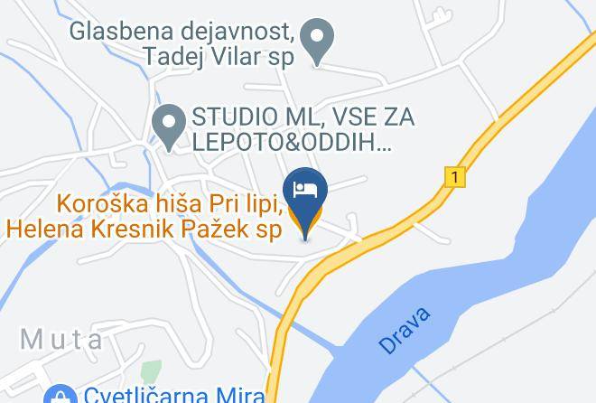 Muta - Gostilna Pri Lipi Helena Kresnik Pazek Sp Maps
