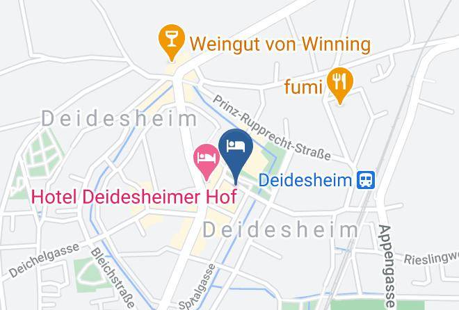 Bad Durkheim - Gastehaus Hebinger Am Schlosspark Maps