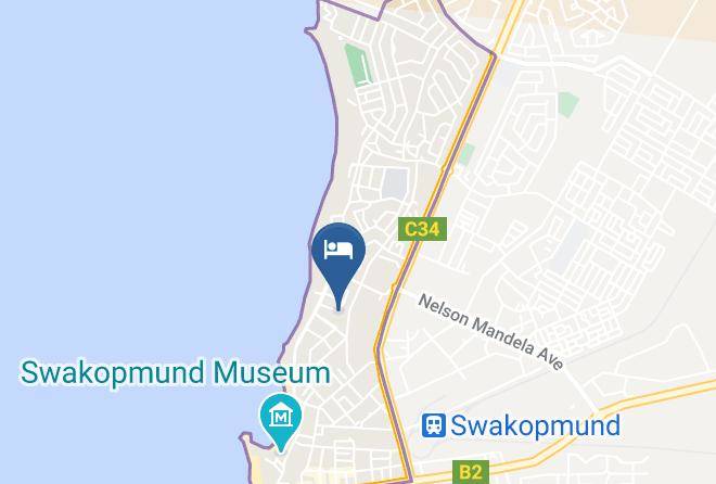 Swakopmund - Guesthouse Indongo Maps