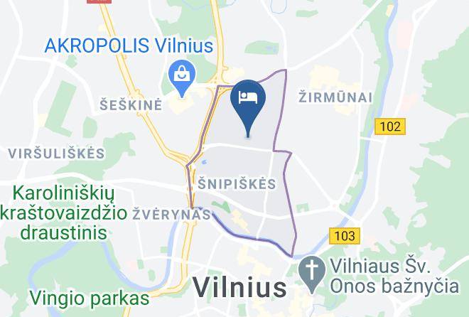 Vilnius - Marija Sveciu Namai Maps