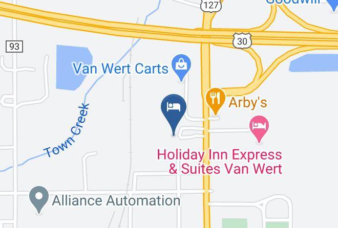 Van Wert - Guestkeeper Inn Maps