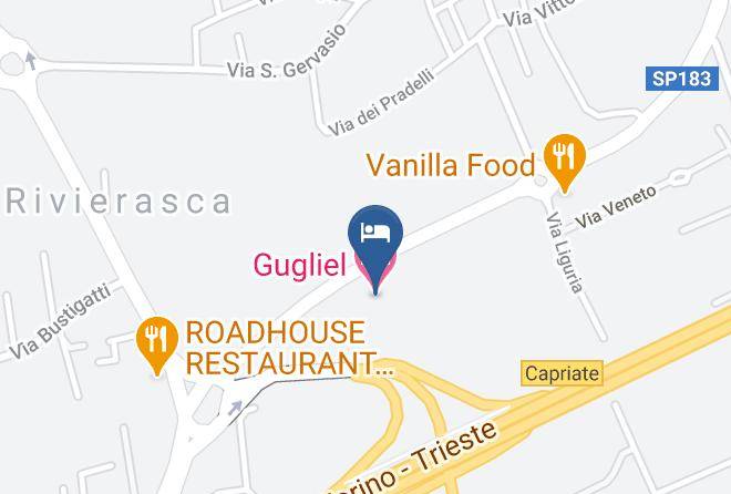 Bergamo - Gugliel Motel Maps