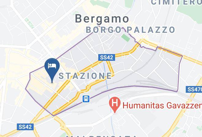 Bergamo - Guglielmo D'alzano Affittacamere Maps