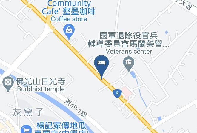 Taitungnty - Gui Zhu Jingpin Motel Maps