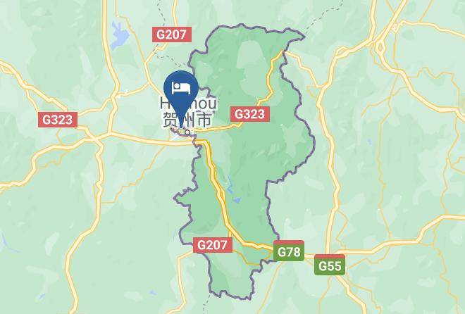 Hezhou - Guibin Lou Hotel Maps