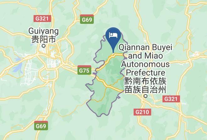 Qiannan Aut Prefecture - Guiding Six Days Hotel Maps