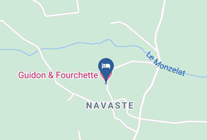 Guidon & Fourchette Map