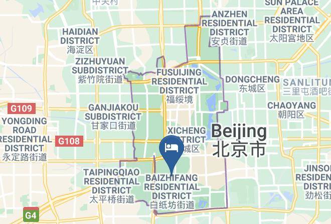 Xicheng District - Guidu Hotel Beijing Maps
