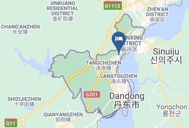 Dandong - Guidu Hotel Maps