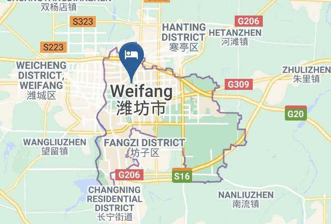 Weifang - Guihe Business Hotel Maps