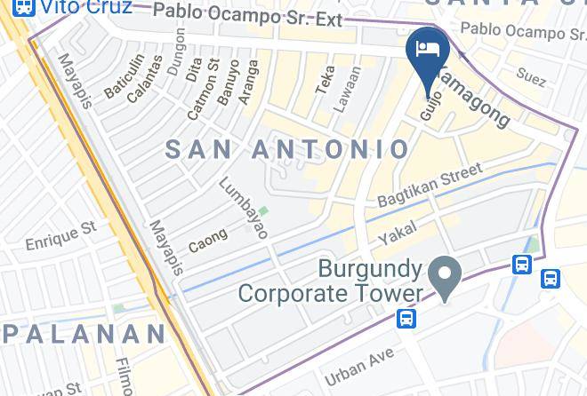 Metro Manila - Guijo Suites Makati Maps