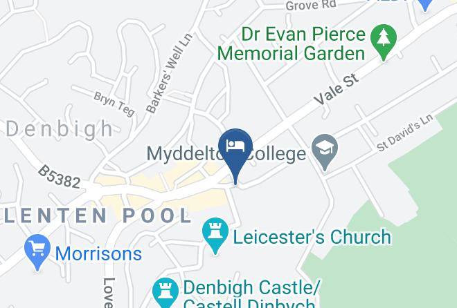 Denbighshire - Guildhall Tavern Hotel & Restaurant Maps