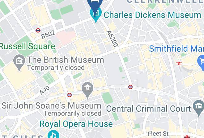 London - Grenville Hotel Maps