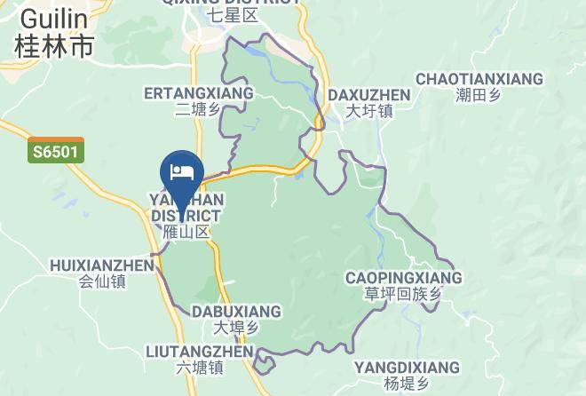 Guilin - Guilin California Hotel Maps