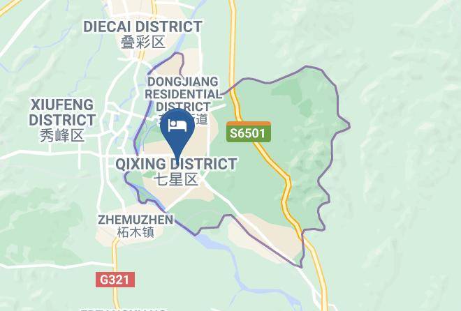 Guilin - Guilin Kaisidun Hotel Maps
