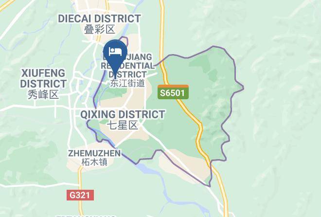 Guilin - Guilin Yushu Hotel Maps