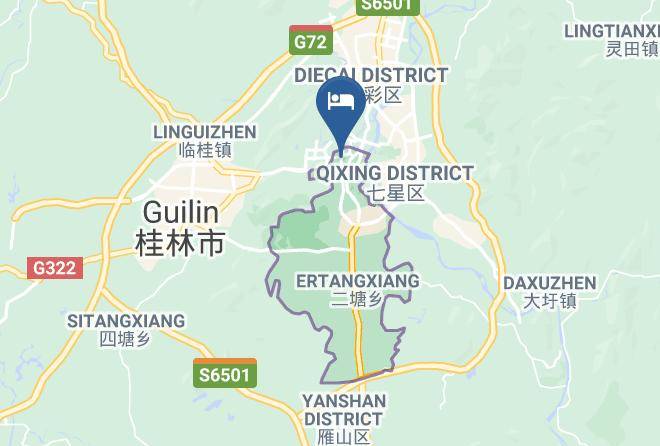 Guilin - Guilin Zelin Hotel Maps
