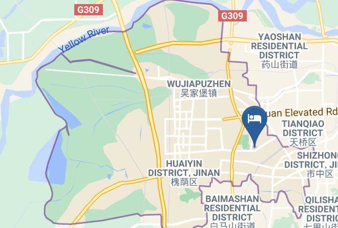 Ji Nan - Guiming Hotel Maps