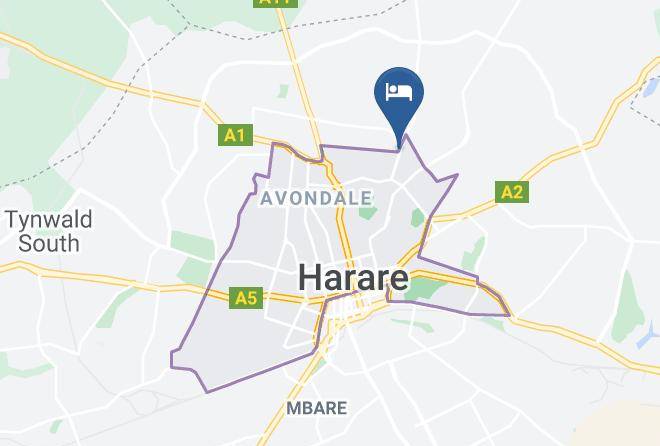 Harare - Guinea Fowls Rest Maps