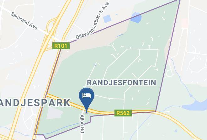 City Of Johannesburg - Guinea Lodge Maps