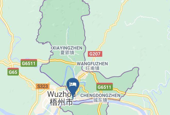 Wuzhou - Guishan Hotel Maps