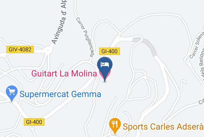 Guitart La Molina Map