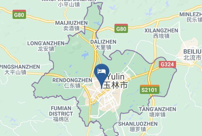Yulin - Guixiang Hotel First Branch Maps