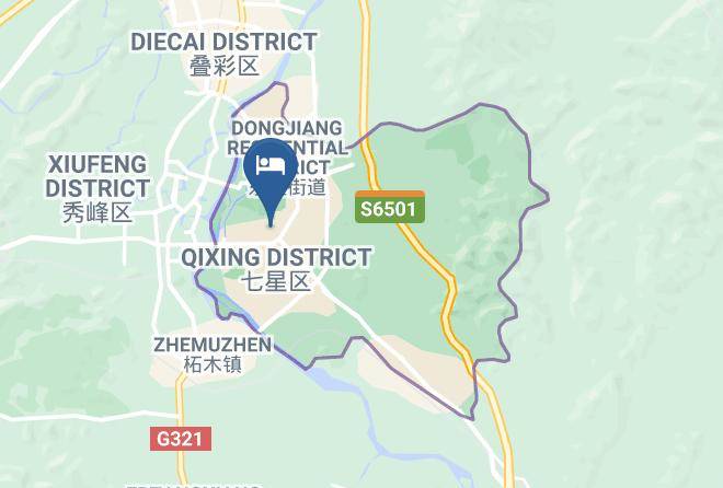 Guilin - Guixing Hotel North Gate Maps