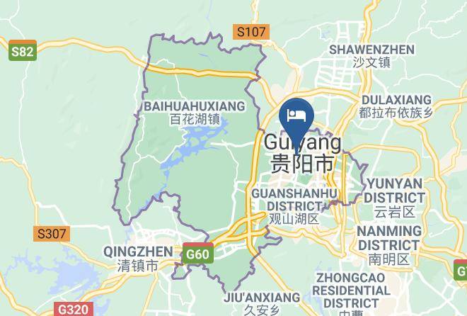 Guiyang - Guiyang Hongye Hotel Maps