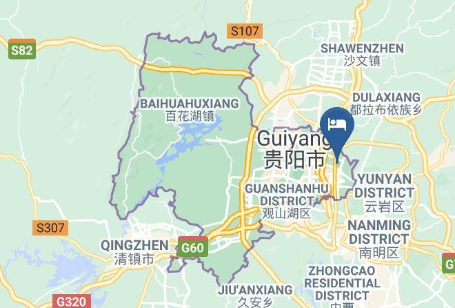 Guiyang - Guiyang Ka Erdun Hotel Maps