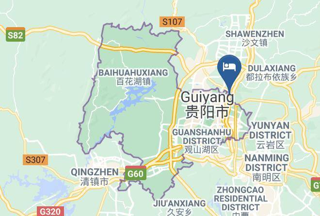 Guiyang - Guiyang Lingju Boutique Hotel Maps