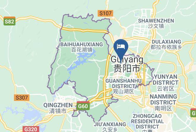 Guiyang - Guiyang Panjiang Hotel Maps