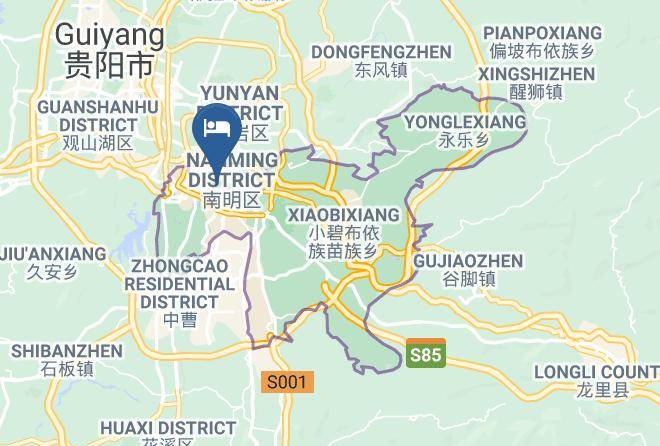 Guiyang - Guiyang Pattaya Hotel Maps