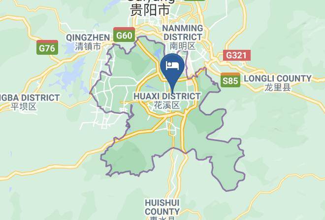 Guiyang - Guiyang Red Sun Hotel Maps