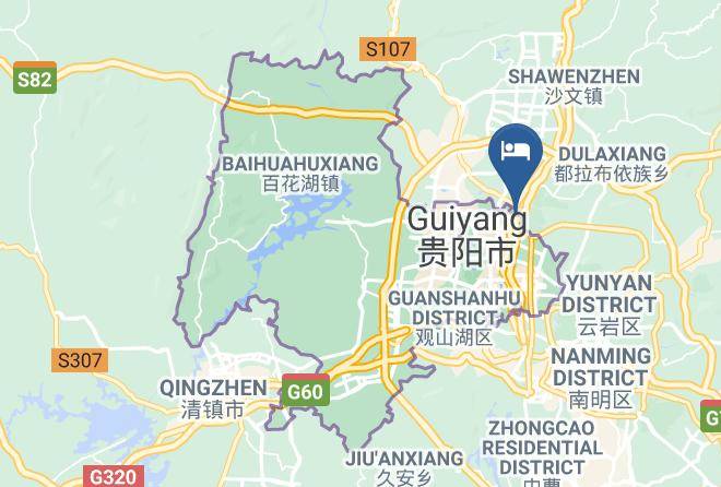 Guiyang - Guiyang Sancun Hotel Maps