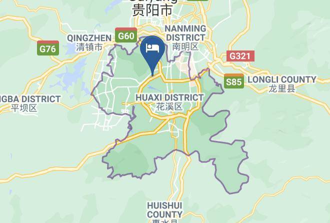 Guiyang - Guiyang Yade Hotel Maps