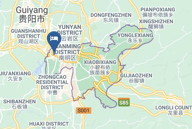 Guiyang - Guiyang Yinjiang Hotel Maps