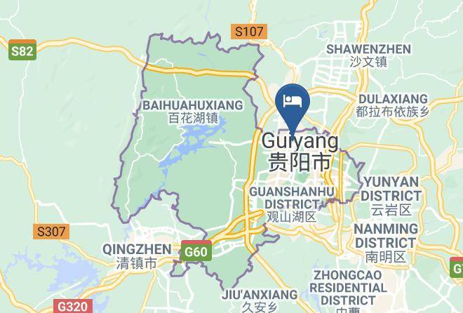 Guiyang - Guiyang Youtan Lianshe Hotel Maps