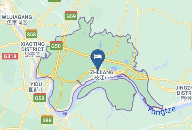 Yichang - Guizhi Garden Hotel Maps
