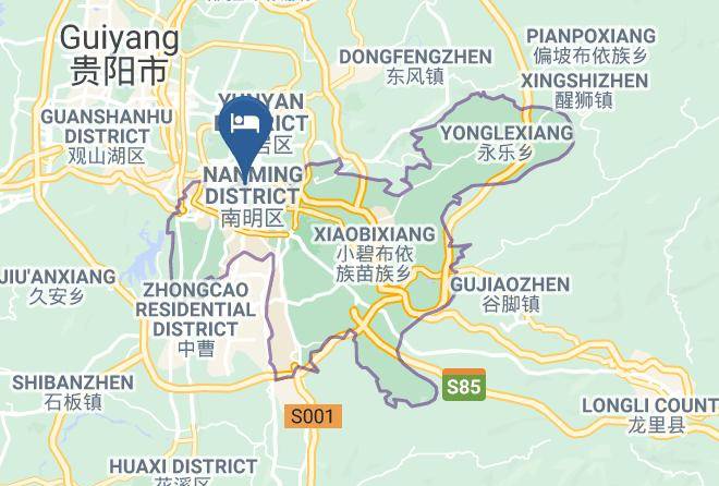 Guizhou Ethnic Hotel Guiyang Map