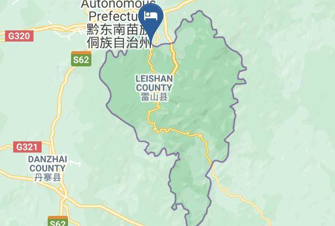 Qiandongnan Aut Prefecture - Gujing Hote Maps