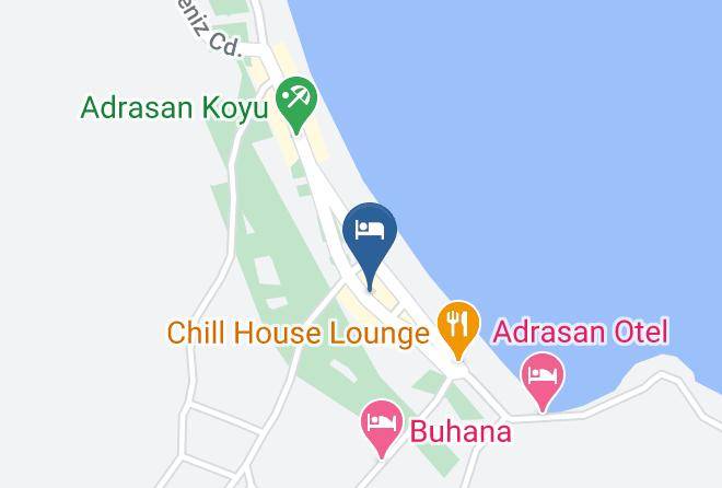Antalya - Adrasan Bungalov Merhaba Pansiyon Maps