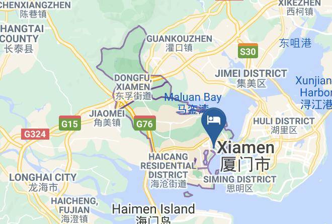 Xiamen - Gulangwan Hotel Hmcc Diamond Maps
